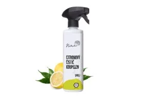 Natasha Lemon Bathroom Cleaner Spray (500 ml) - suitable for homes with hard water