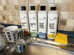Natasha Chestnut-Based Dishwashing Gel Lemongrass 3 l - grease-fighting and gentle on skin