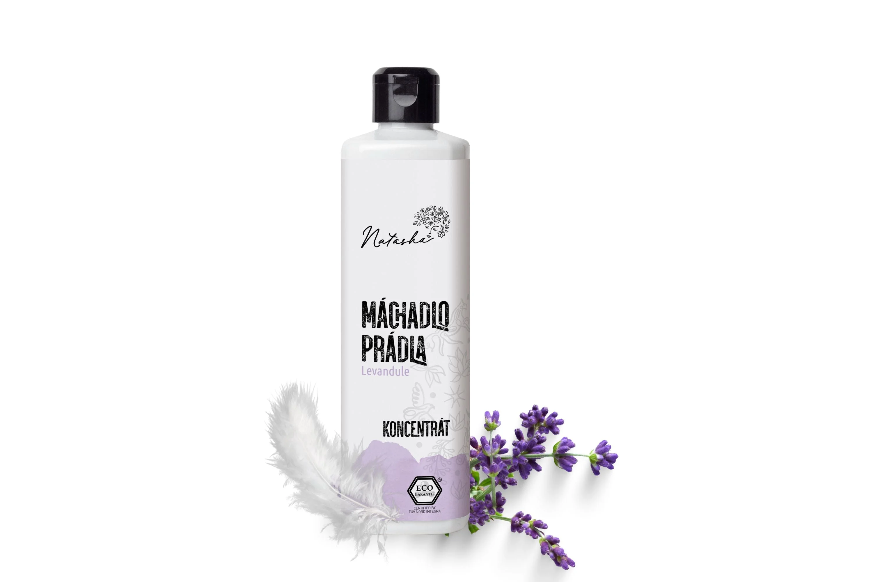 Natasha Laundry Rinse Lavender - Concentrate 500 ml - Protects Clothes and Your Skin