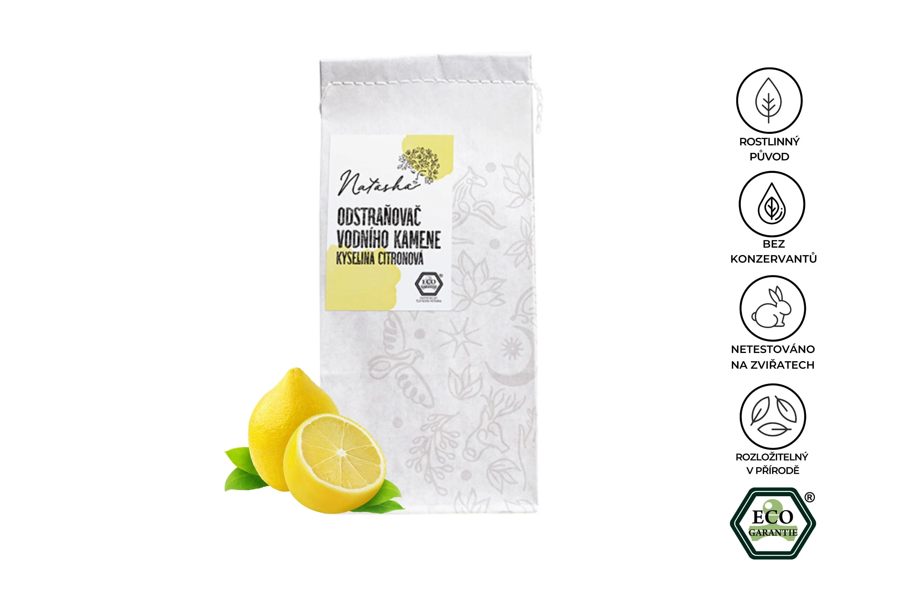 Natasha Limescale Remover - Citric Acid 5 kg - Multifunctional Household Helper