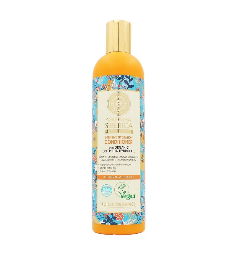 Oblepikha Siberica Intensive Hydration Conditioner Sea Buckthorn Conditioner for Normal and Dry Hair 400 ml
