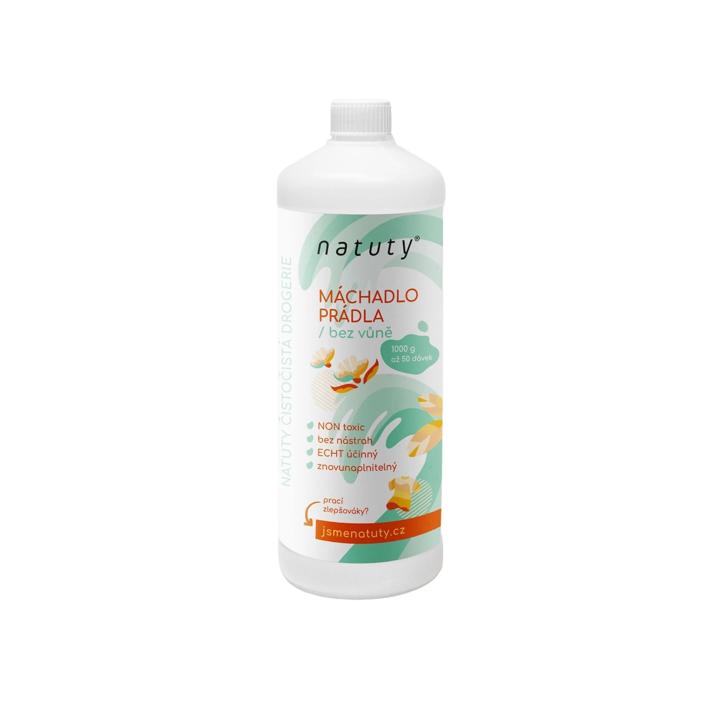 Natuty Unscented Laundry Rinse 1 l