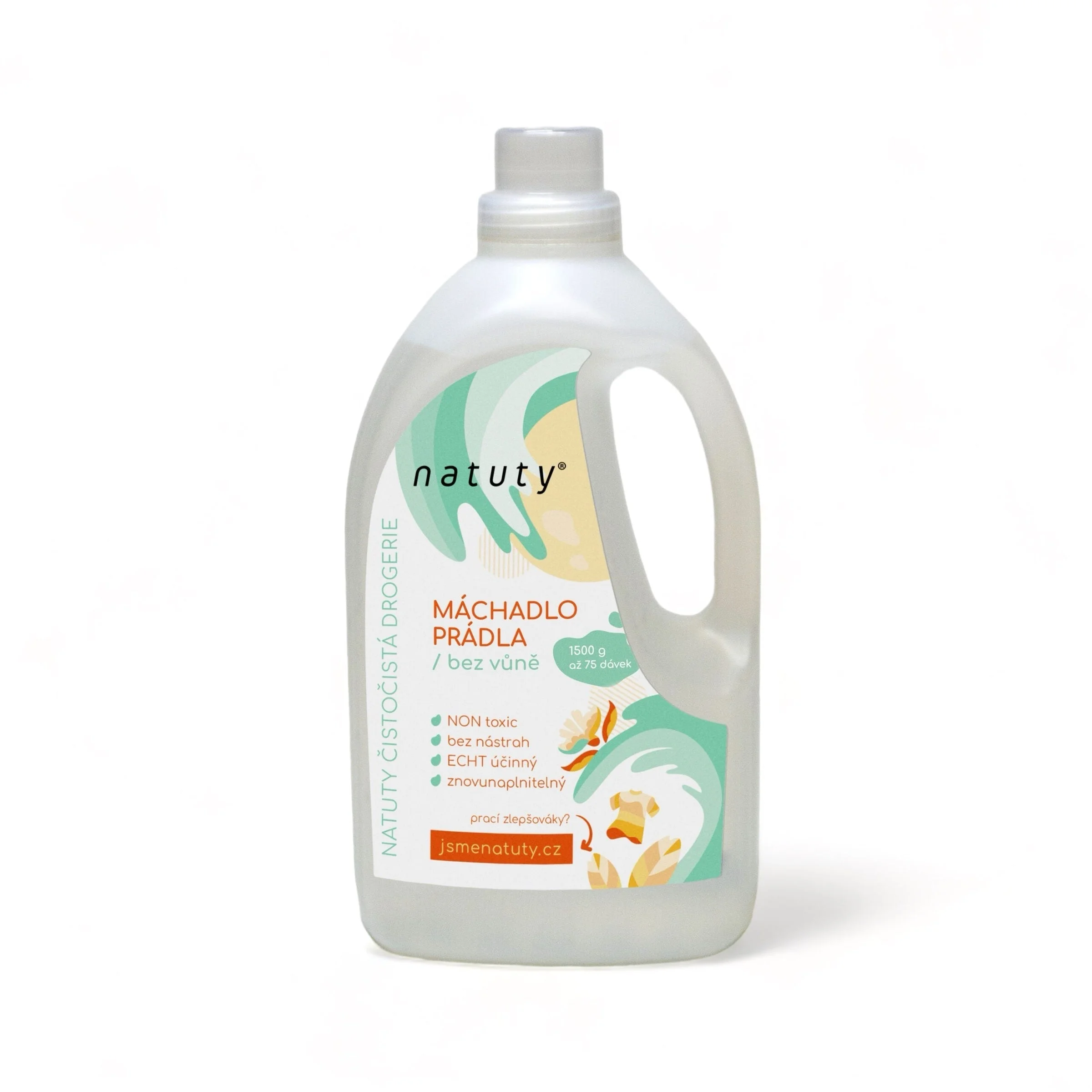 Natuty Unscented Laundry Rinse 1.5 l