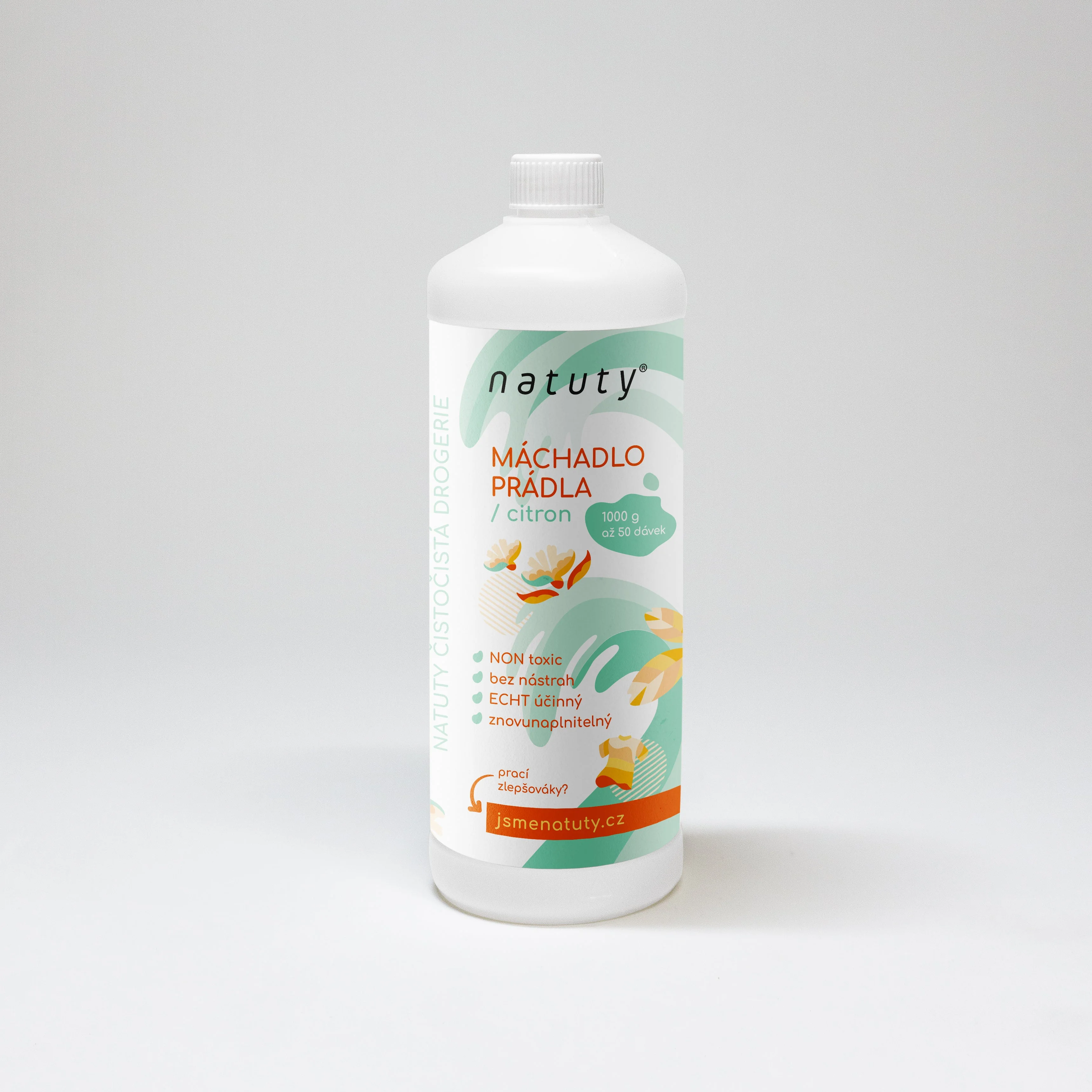 Natuty Lemon-Scented Laundry Rinse 1 l