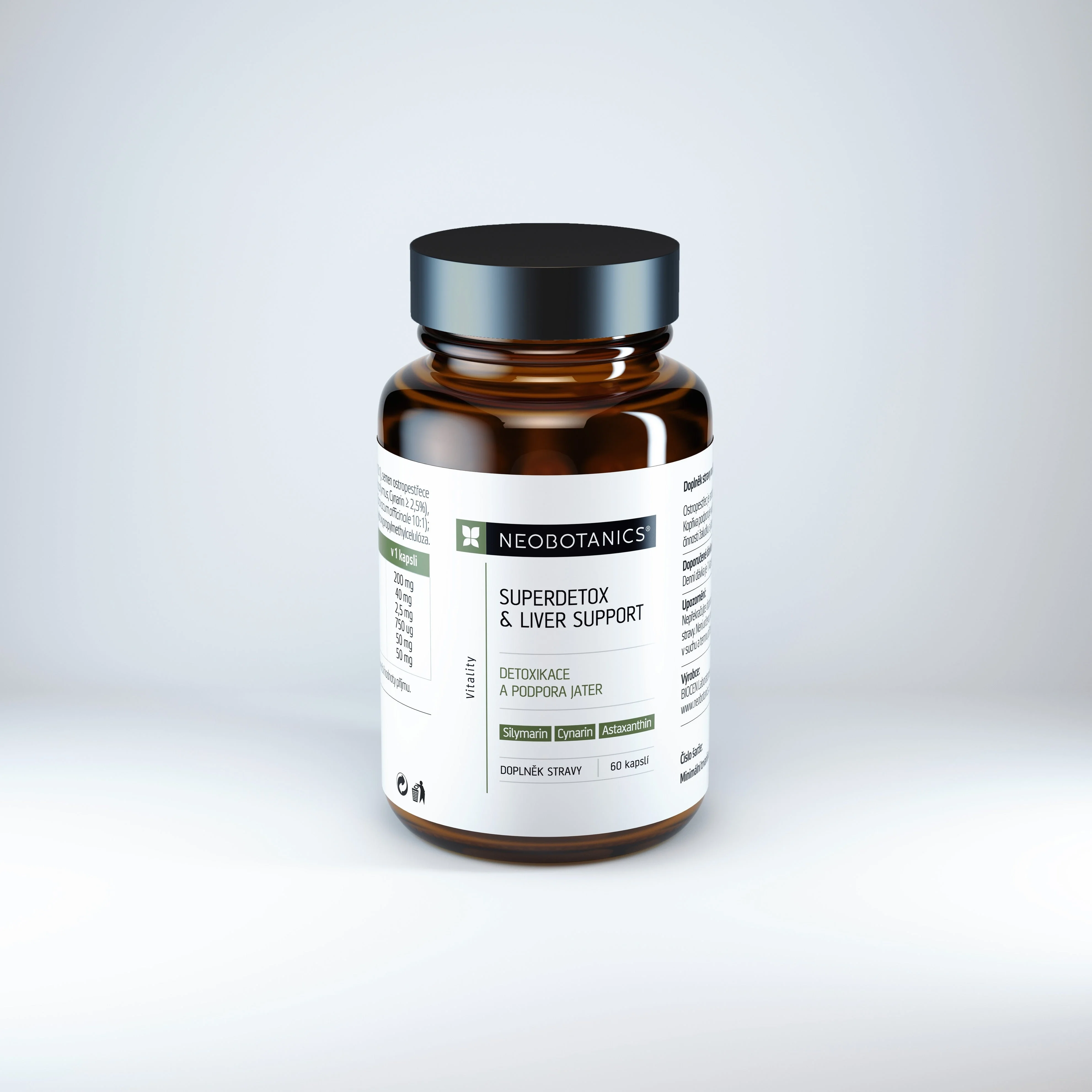 Neobotanics Superdetox & Liver Support (60 capsules) - detoxification and liver support