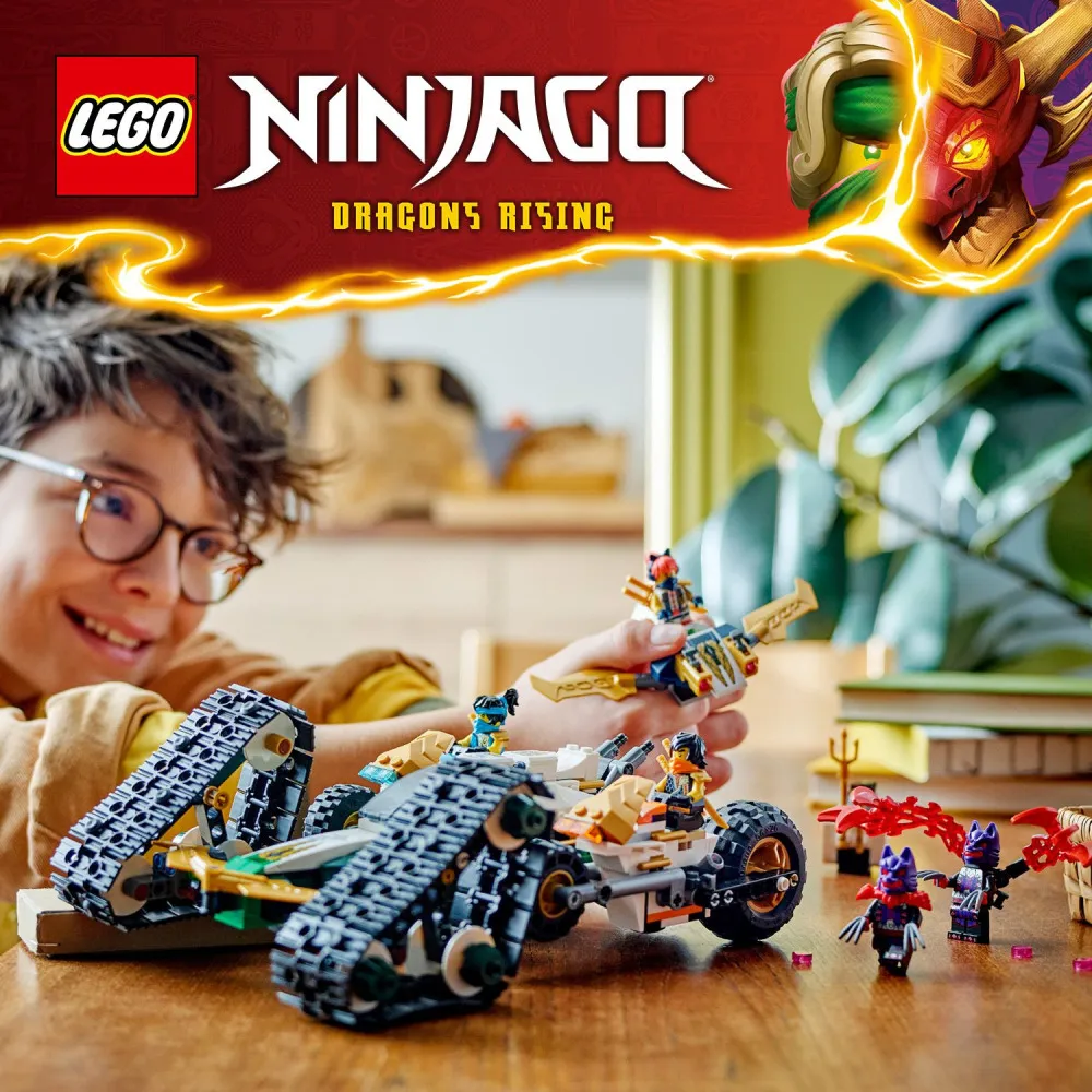 NINJAGO® 71820 Ninja Team and Combo Vehicle
