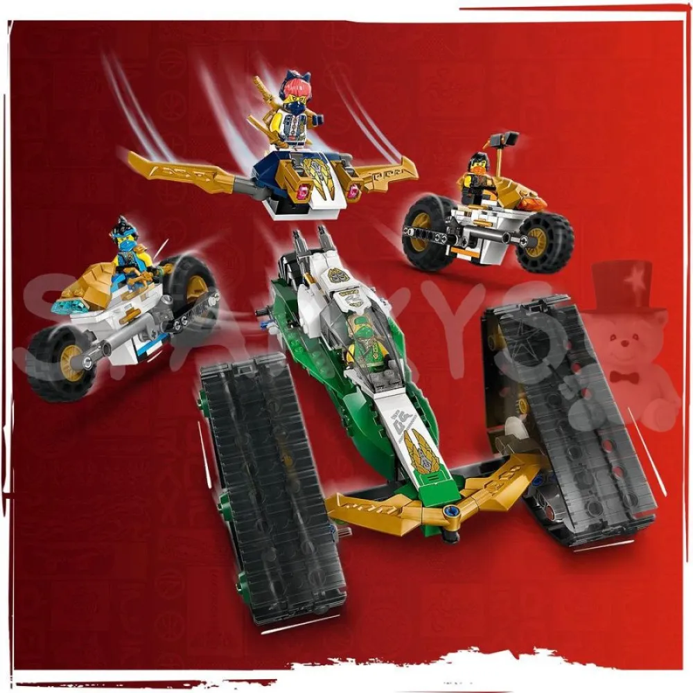 NINJAGO® 71820 Ninja Team and Combo Vehicle