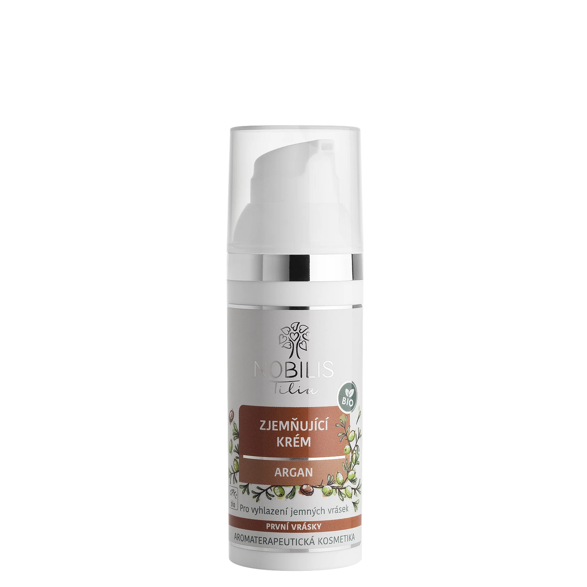 Nobilis Tilia Softening Cream Argan BIO 2 ml - sample - exp. 06/2026 - extra boost of vitality