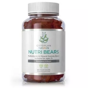 Cytoplan Nutri Bears - gummy bears, multivitamin for children, strawberry 90pcs