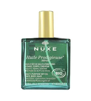 Nuxe Organic Huile Prodigieuse Néroli multi-purpose dry oil for face, body and hair