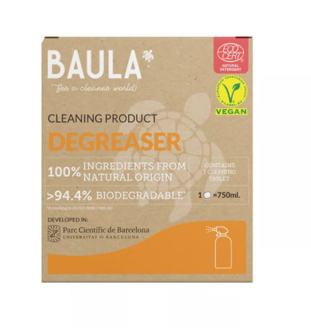 Baula Degreaser - tablet per 750 ml of detergent