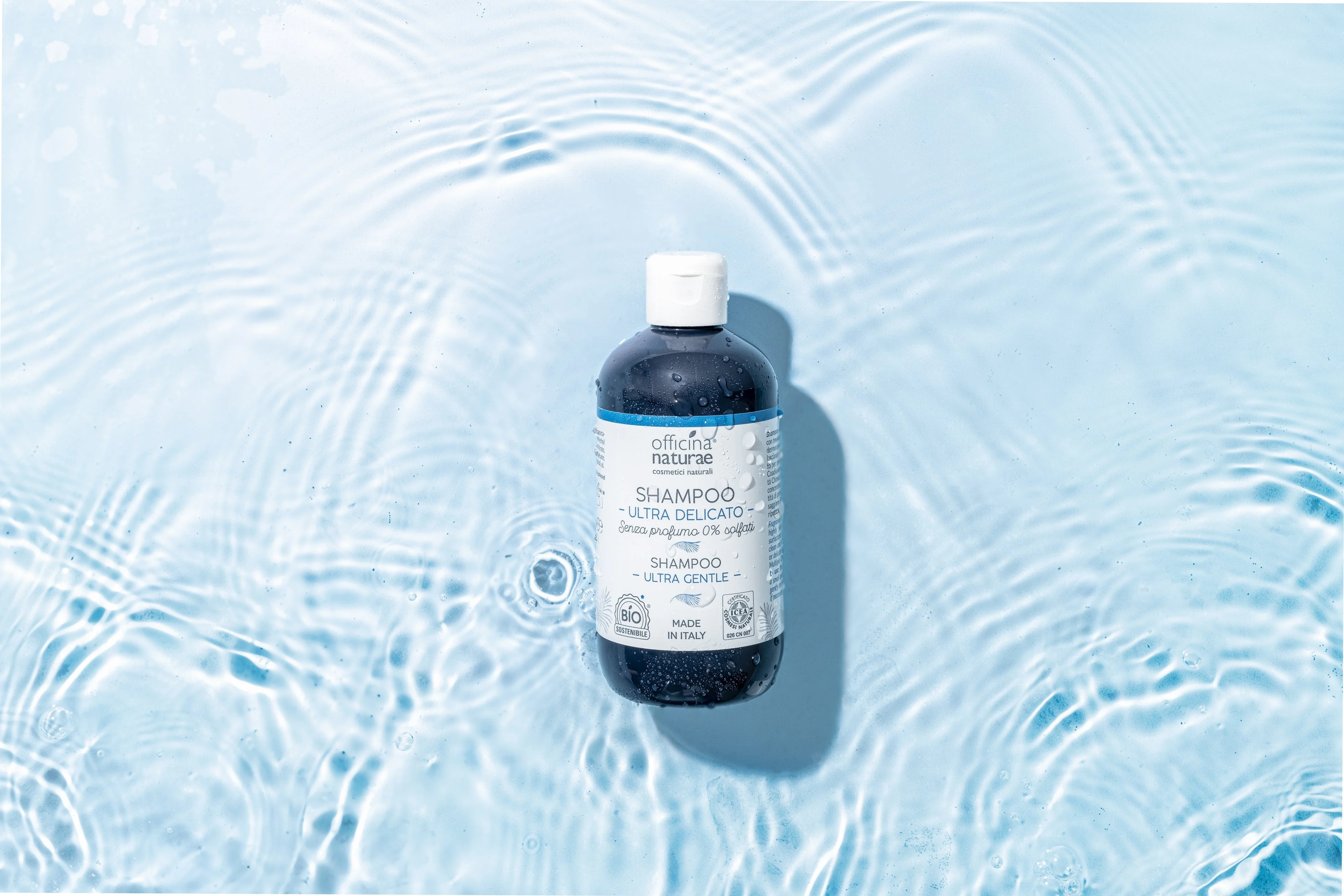 Officina Naturae Ultra Delicato Shampoo for Very Sensitive Scalp (250 ml) - also suitable for people with MCS
