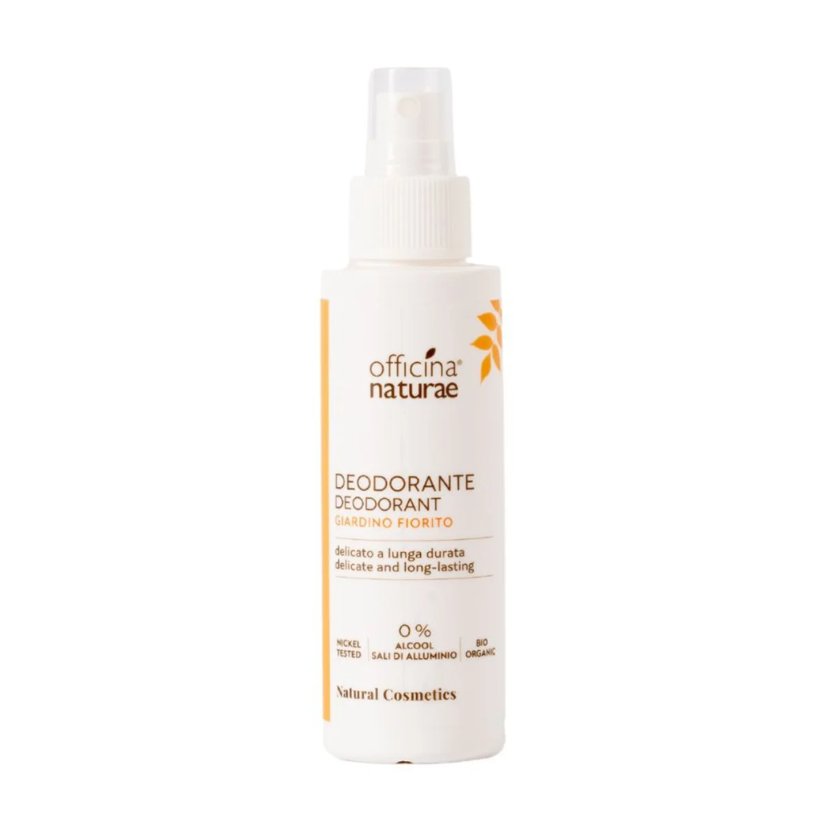 Officina Naturae Deodorant Spray - Garden in Bloom (100 ml) - neutralizes odor and provides a fresh scent