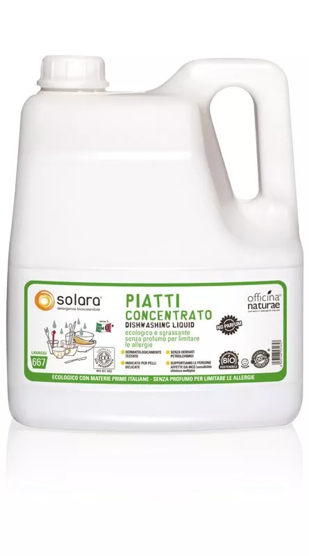 Officina Naturae Extra concentrated dishwashing gel - without perfume (4 l)