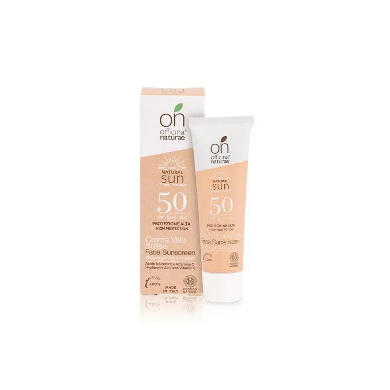 Officina Naturae SPF 50 Firming Face Sunscreen (30 ml) - for All Skin Types