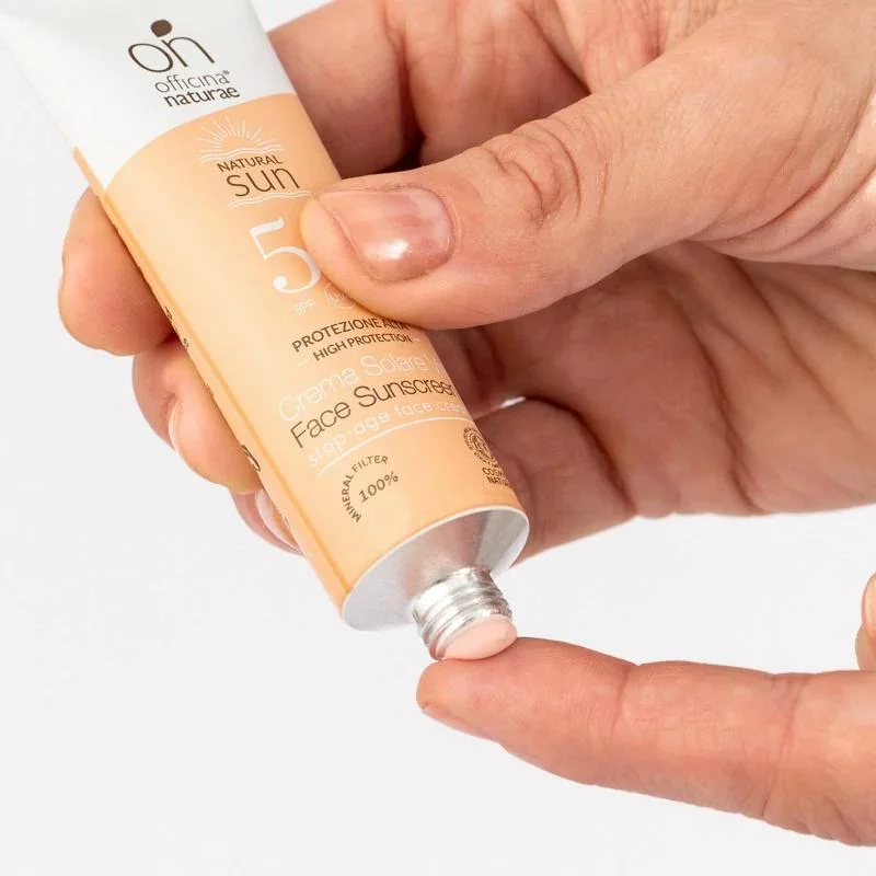 Officina Naturae SPF 50 Firming Face Sunscreen (30 ml) - for All Skin Types