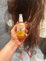 Officina Naturae Nourishing Heat Protectant Hair Spray (100 ml) - protects, hydrates and adds shine