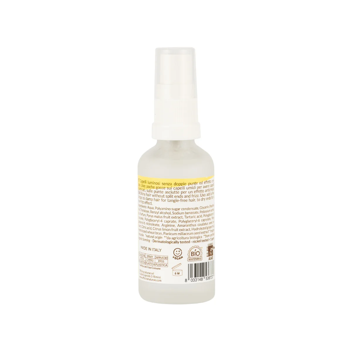 Officina Naturae Liquid crystals for shiny and silky hair (50 ml) - eliminate split ends and frizz