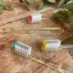 Officina Naturae Toothbrush (soft) - does not irritate gums or tooth enamel