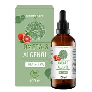 SinoPlaSan Omega 3 algae DHA EPA oil, 100 ml
