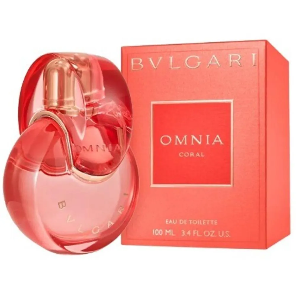 Omnia Coral Refillable Eau de Toilette for Women 100 ml