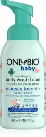 OnlyBio Hypoallergenic washing foam for babies (300 ml) - suitable from birth