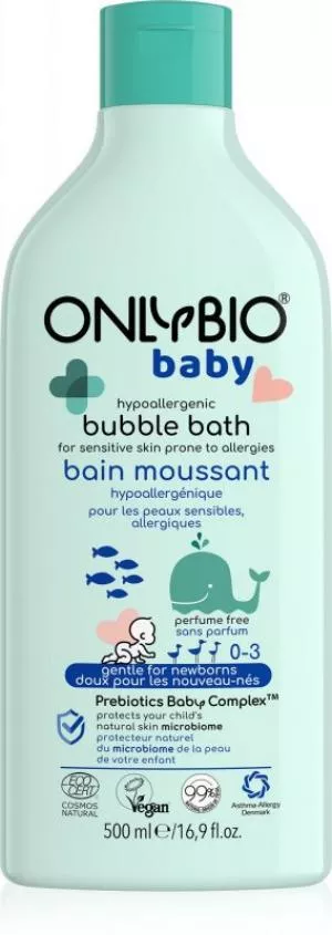 OnlyBio Hypoallergenic bath foam for babies (500 ml)