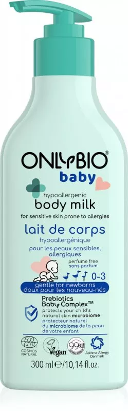 OnlyBio Hypoallergenic body lotion for babies (300 ml)