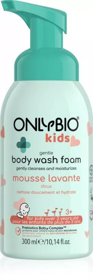 OnlyBio Gentle washing foam for children from 3 years (300 ml) - with a delicate scent