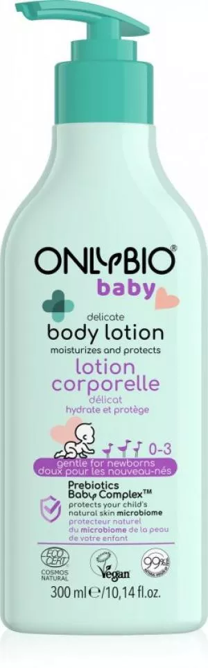 OnlyBio Gentle body milk for children (300 ml) - for newborns and older children