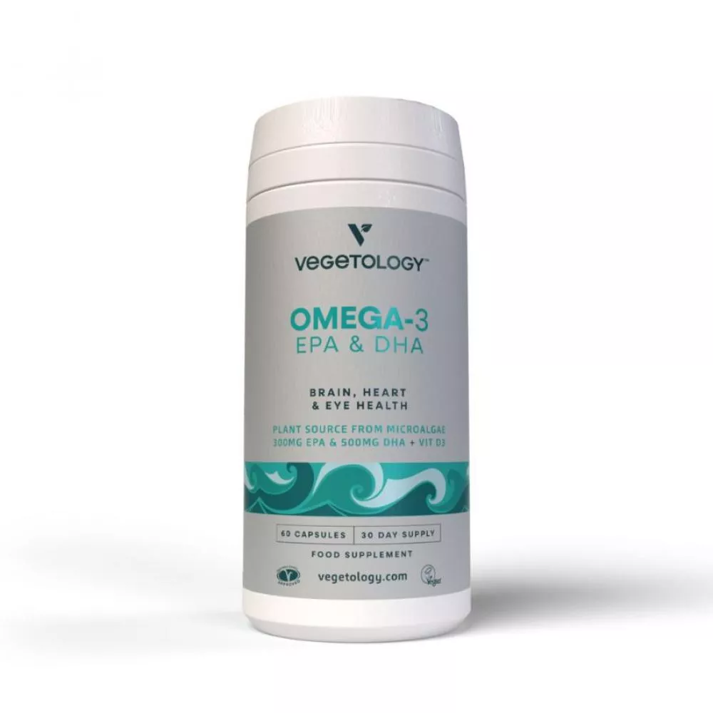 Vegetology Opti3 Omega-3 EPA & DHA with vitamin D 60 capsules