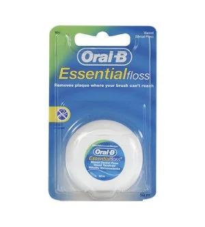 Oral-B Essential Floss Waxed Dental Floss 50 m