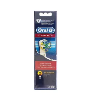 Oral-B Floss Action Replacement Brush Heads 2 pcs