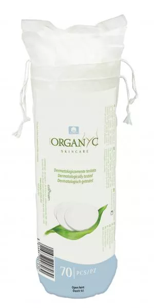 Organyc Exfoliating cotton swabs (70 pcs) - 100% organic cotton