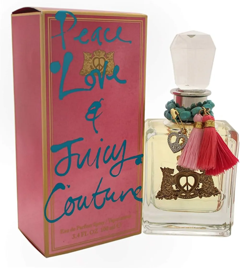 Peace, Love and Juicy Couture Eau de Parfum for Women 100 ml
