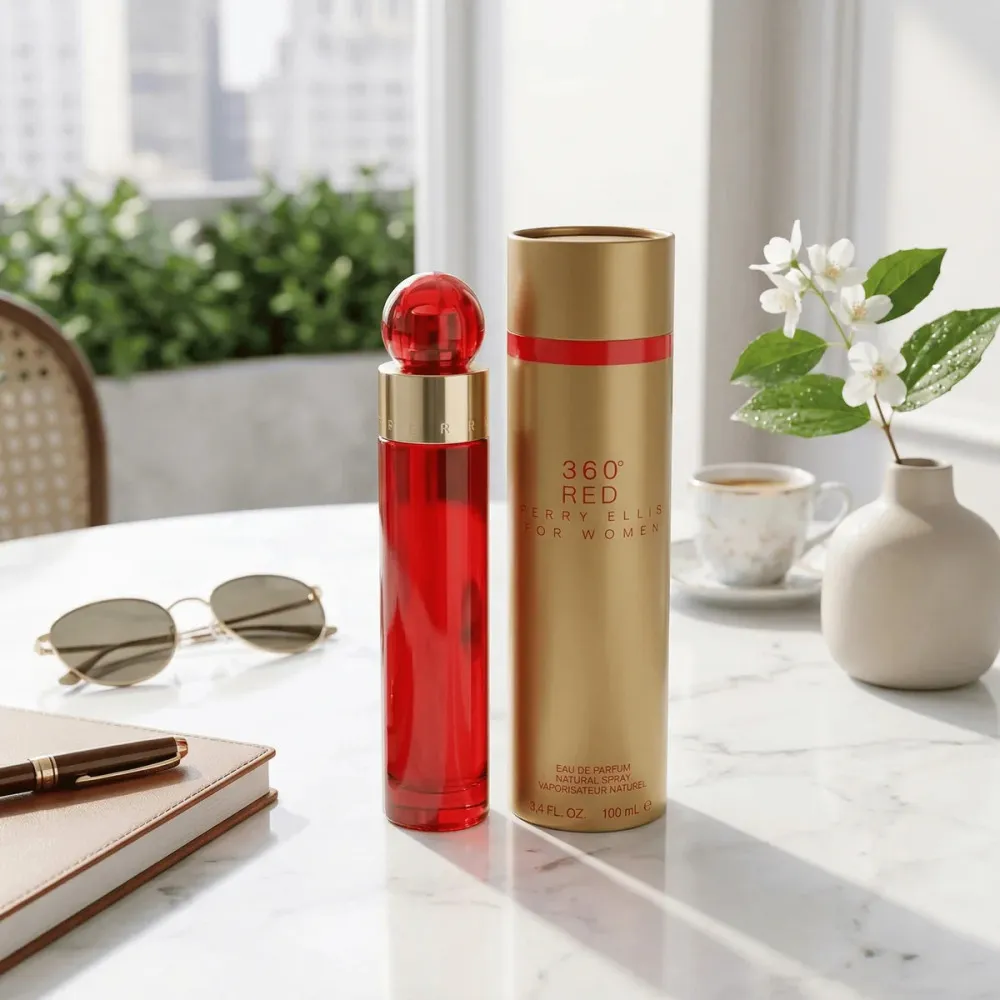 360° Red For Women Eau de Toilette for Women 100 ml