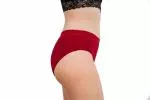 Pinke Welle Menstrual Panties Bikini Red - Medium - 100 Days exchange Policy and light menstruation (S)