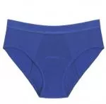 Pinke Welle Menstrual Panties Bikini Blue - Medium Blue - htr. and light menstruation (M)
