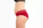 Pinke Welle Menstrual Panties Sea Red - Heavy Menstruation (L)