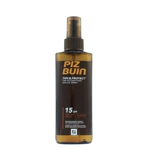 Piz Buin Tan & Protect Protective Tan-Accelerating Oil SPF 15