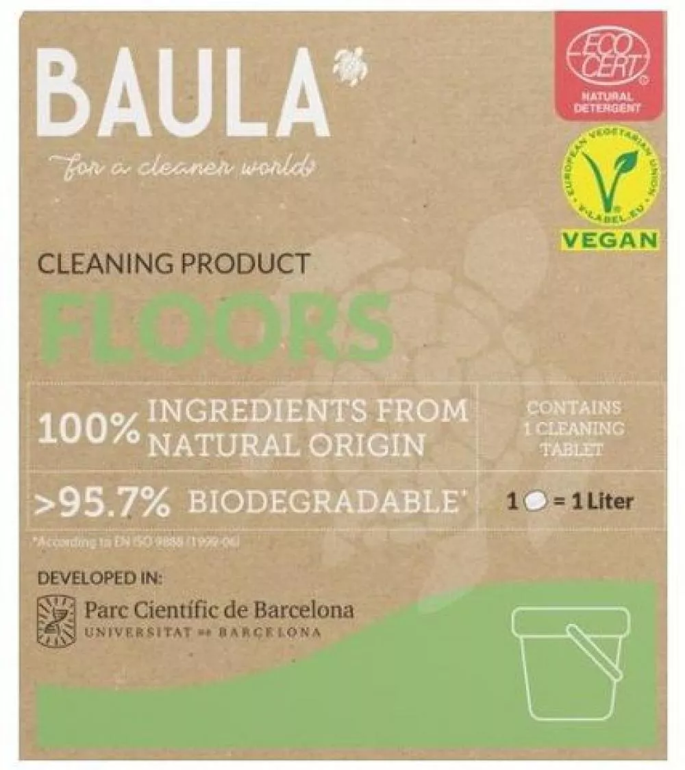 Baula Floors - tablet per 1 l of cleaning agent.