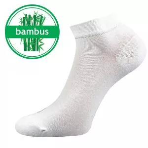 Lonka Bamboo socks low white