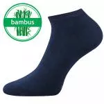 Lonka Bamboo low socks dark blue