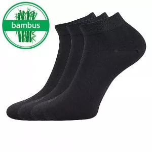Lonka Bamboo low socks dark grey