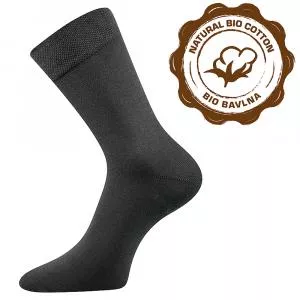Lonka Socks BIO cotton dark grey