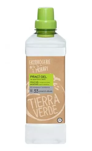 Tierra Verde Washing gel for sports textiles with BIO eucalyptus essential oil 1 l