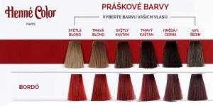 Powder hair dye 100g Bordeaux