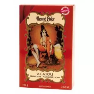 Henné Color Powder hair dye 100g Mahogany