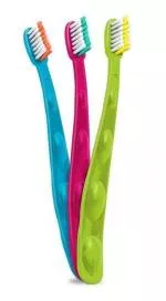 Preserve Children's toothbrush (soft) - green - made from recycled yoghurt cups