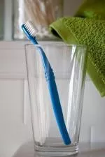 Preserve Toothbrush (ultra soft) - green - made from recycled yoghurt cups